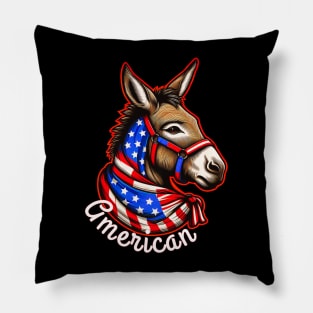 American donkey Pillow