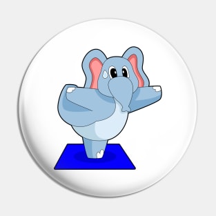 Elephant Yoga Fitness Gymnastics Pin