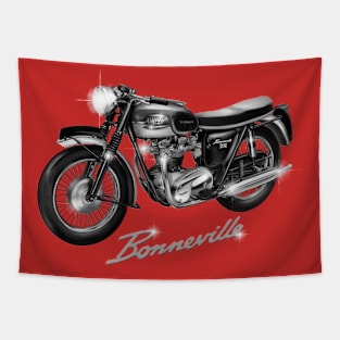 The Sublime Bonneville Motorcycle Tapestry