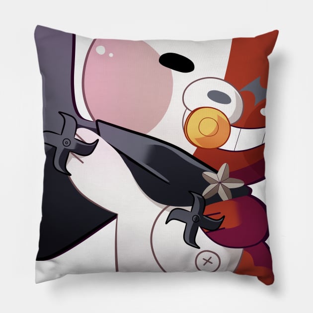 Monotaro Pillow by scribblekisses