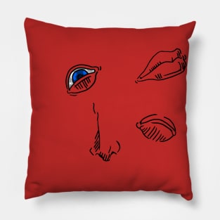 Behelit Face Pillow