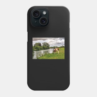 The Thames Path at Lechlade Gloucestershire Phone Case