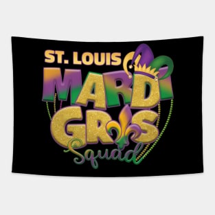 St. Louis Mardi Gras Tapestry