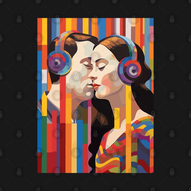 Music Lovers. Two hearts. One beat. by Dazed Pig