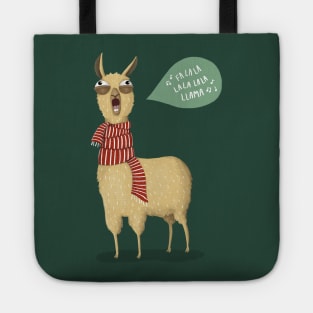 Holiday Llama Tote