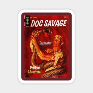 Doc Savage Gold Key Comic Cover Magnet