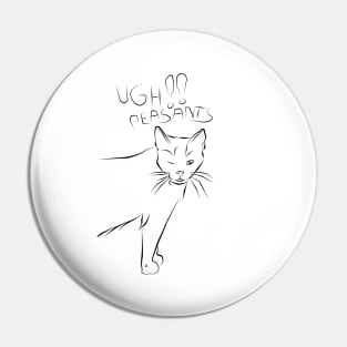 Mean kitty Pin