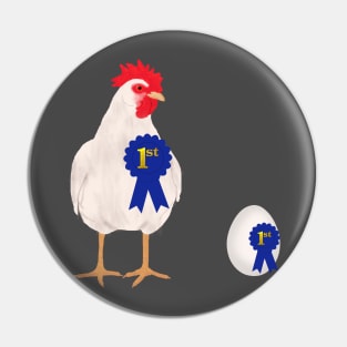 Chicken or the Egg Pin