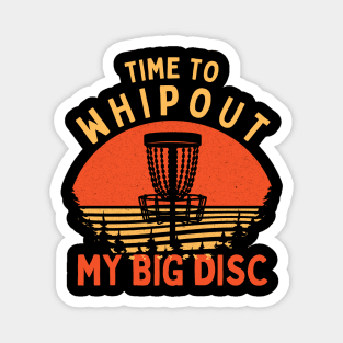 Old Disc gold Player Magnet