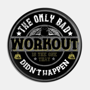 Logo don't skip workout Pin