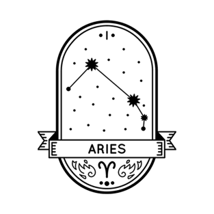 Zodiac Sign: Aries T-Shirt