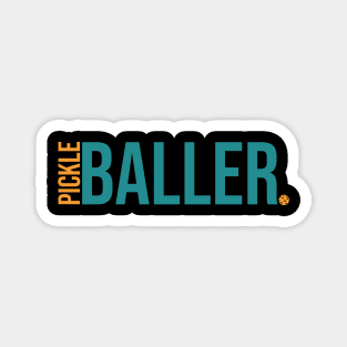 Pickleballer Magnet