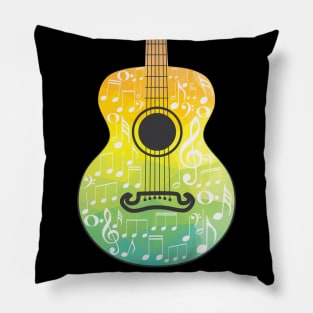 Acoustic Polygonal Guitar Pillow