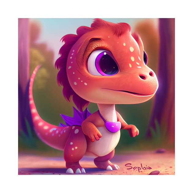 Baby Dinosaur Dino Bambino - Sophia by KOTOdesign