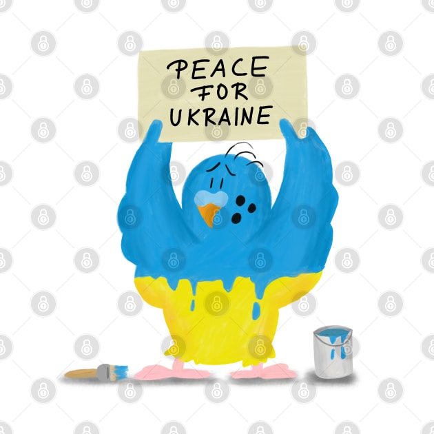 Support Ukraine! by Hallo Molly