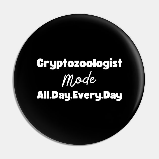 Cryptozoology Pin by HobbyAndArt