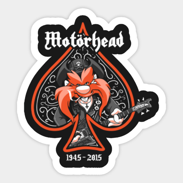 Motorhead Cartoon Sticker Teepublic