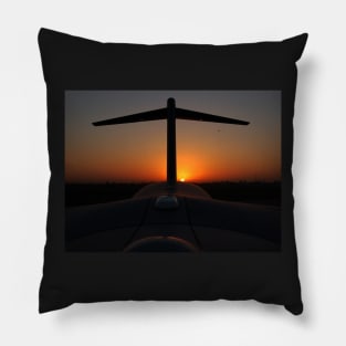 T-tail Sunrise Pillow