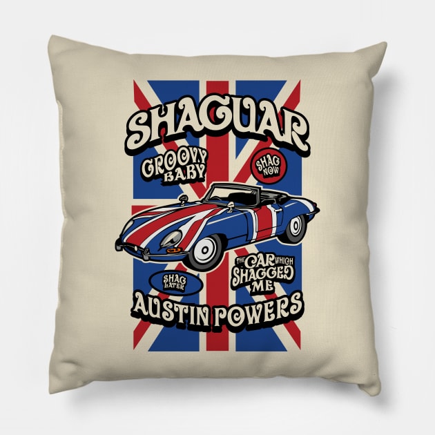 Austin Powers Pillow by OniSide