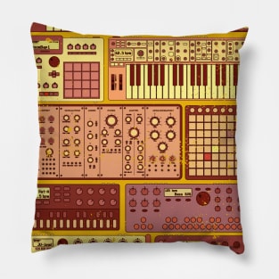 Synthesizers and Electronic Music Instruments Pillow