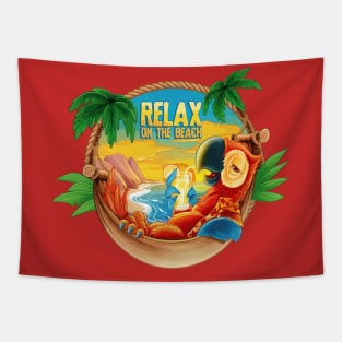 Relax on the Beach Tapestry