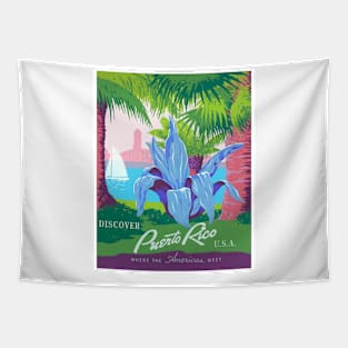 Discover Puerto Rico Tapestry
