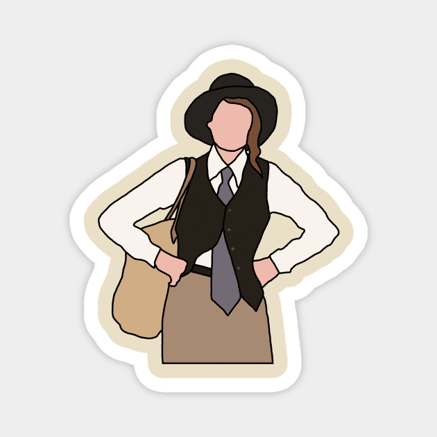 Annie Hall Magnet by minimalistuff