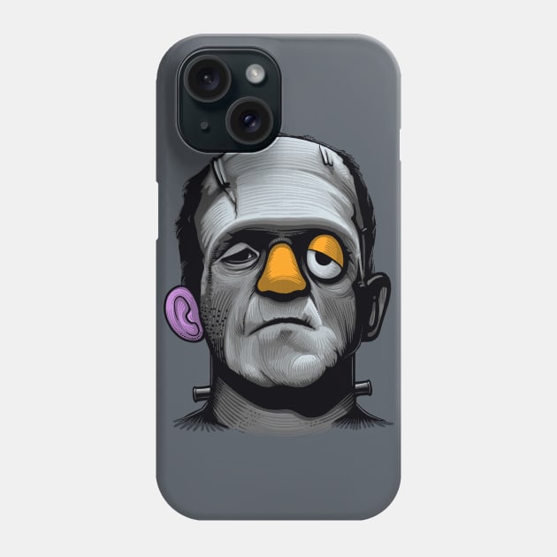 Mr Frankie Head Phone Case by Naolito