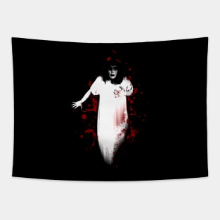 Silent Scream Queen Tapestry