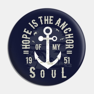 Hope Is The Anchor Pin