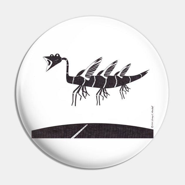 Bird Dragon Pin by dennye