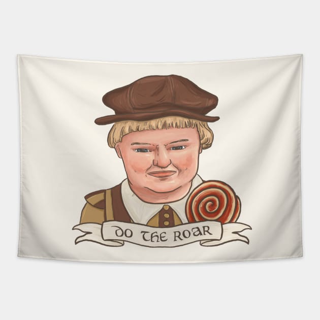 Do The Roar kid from Shrek Tapestry by Jewelia