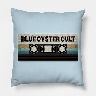 Blue Oyster Cult Mix Tape Pillow