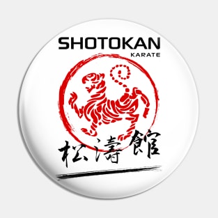 Shotokan Karate Tiger Pin