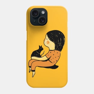 Just Me and my Cat Phone Case