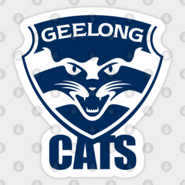 Geelong Cats Geelong Cats Sticker Teepublic