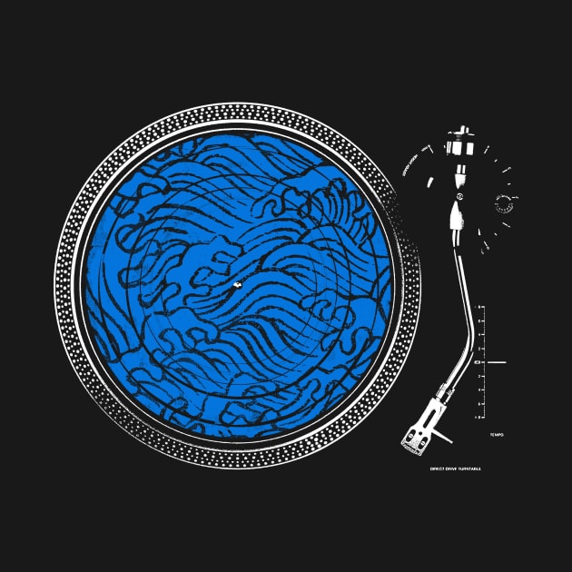 turntable - sound of waves by bulografik