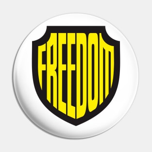 FReedom Shield Pin