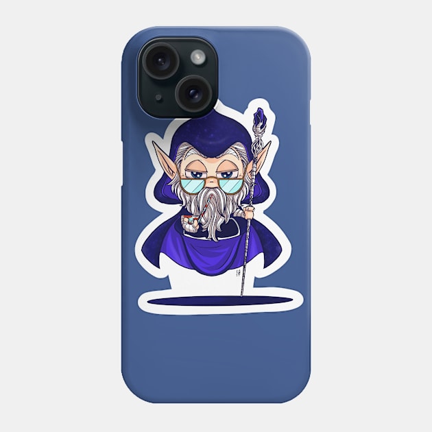 Sapphire Mage Phone Case by BloodFuryArt