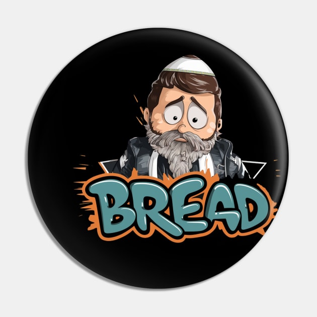 I Miss Bread Kosher For Passover No Challah Matzah Jewish Pin by woormle