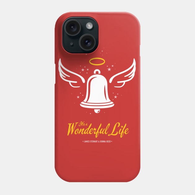 It's a Wonderful Life - Alternative Movie Poster Phone Case by MoviePosterBoy