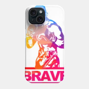 Brave Boxer Diagonal Colors Phone Case