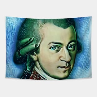 Wolfgang Amadeus Mozart Portrait | Wolfgang Amadeus Mozart Artwork 4 Tapestry