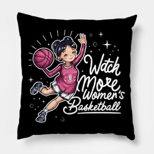 Watch more women's basketball Pillow