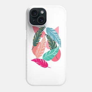 Painted Leaves Phone Case