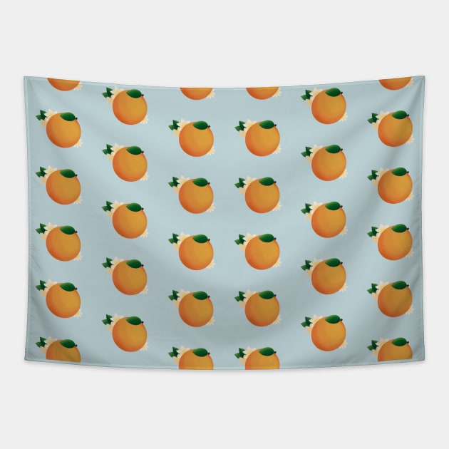 Oranges Tapestry by rainilyahead