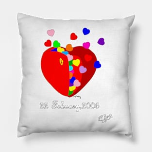 Cyndi and Jerry wedding anniversary Pillow