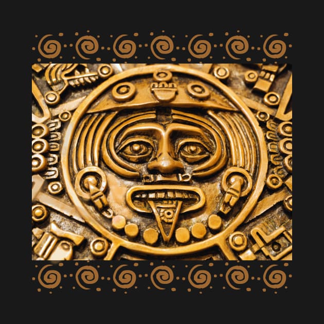 Aztec relief by black&blue