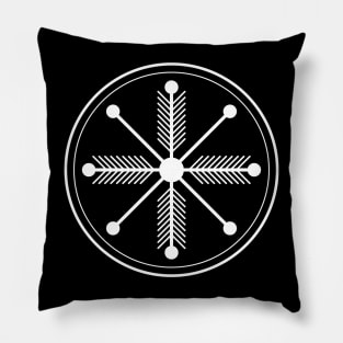 Indian Compass Rose Pillow