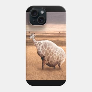 Cute Funny Fat Giraffe Phone Case